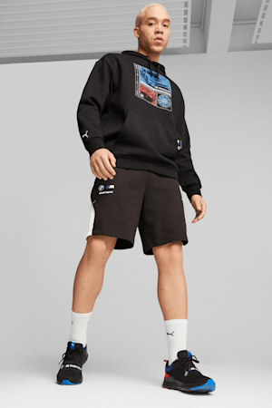 Short molletonné BMW M Motorsport Homme, PUMA Black, extralarge